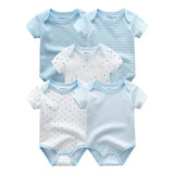 2023 5PCS Baby Girl Clothes Cotton Bodysuits