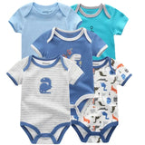 2023 5PCS Baby Girl Clothes Cotton Bodysuits