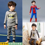 Children's Cotton Superhero Spider-Man Spring and Autumn Underwear