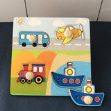 Baby Toys Montessori Wooden Puzzles