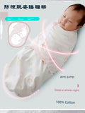 Hot Sale Newborn Swaddling Quilt Casual Comfort Gro-Bag Anti-Startle Gro-Bag Baby Swaddle Spring and Autumn Sleeping Bag Baby Products