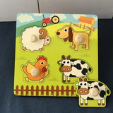 Baby Toys Montessori Wooden Puzzles