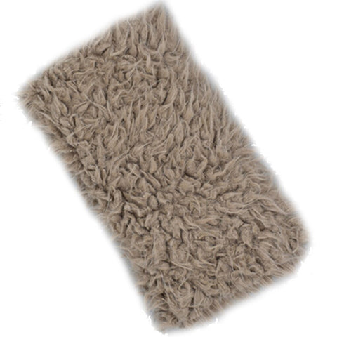 Newborn Baby Soft Faux Fur Photograph Prop Blanket Infant Sleeping Swaddle Blankets