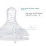 Baby PPSU and Glass Bottle Materials Wide-bore Quick Flush Anti-colic Newborn Milk Training Feeding Accessories Water