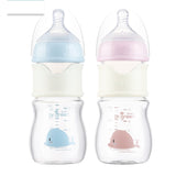 Baby PPSU and Glass Bottle Materials Wide-bore Quick Flush Anti-colic Newborn Milk Training Feeding Accessories Water