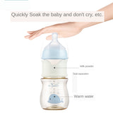 Baby PPSU and Glass Bottle Materials Wide-bore Quick Flush Anti-colic Newborn Milk Training Feeding Accessories Water
