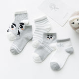 5Pairs/lot 0-2Y Infant Baby Socks Baby Socks