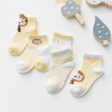 5Pairs/lot 0-2Y Infant Baby Socks Baby Socks