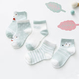 5Pairs/lot 0-2Y Infant Baby Socks Baby Socks