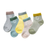 5Pairs/lot 0-2Y Infant Baby Socks Baby Socks