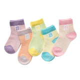 5Pairs/lot 0-2Y Infant Baby Socks Baby Socks