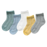 5Pairs/lot 0-2Y Infant Baby Socks Baby Socks