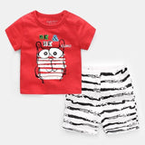 Brand Cotton Baby Sets Leisure Sports Boy T-shirt