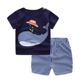 Brand Cotton Baby Sets Leisure Sports Boy T-shirt