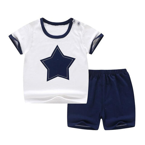 Brand Cotton Baby Sets Leisure Sports Boy T-shirt